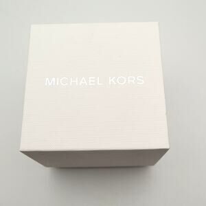 New Michael Kors MK5865 Women's Parker Rose Gold-Tone MK Logo Dial Watch